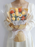 Net Red Ins Wind Knitted Wool Material Bag