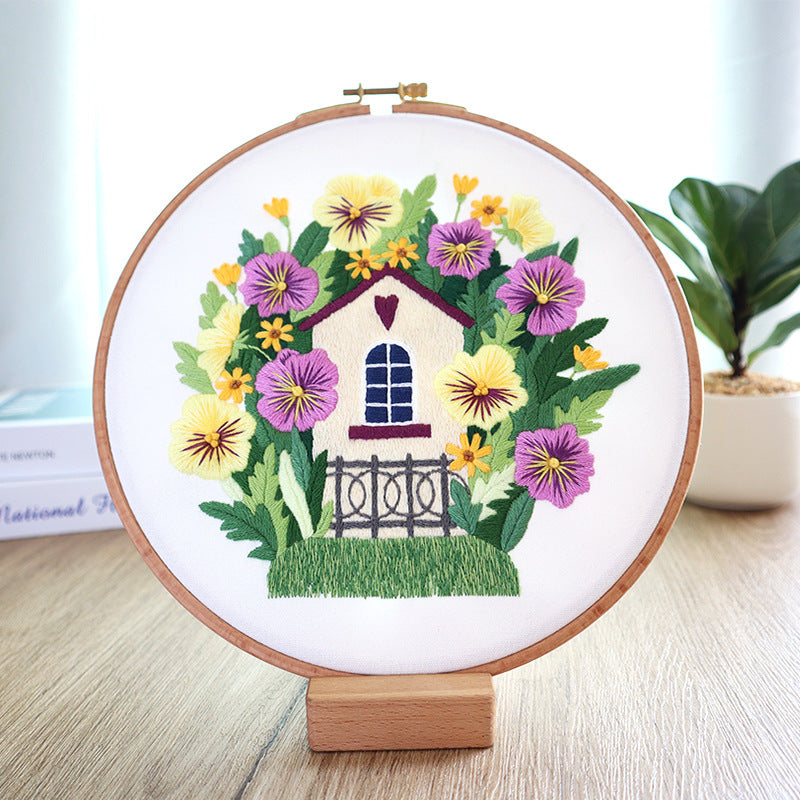 Handmade Embroidery Diy Material Bag